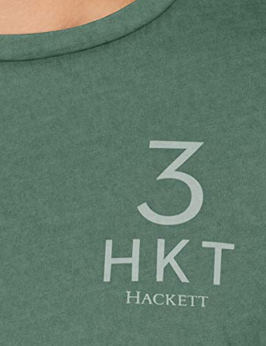 HKT by Hackett Hkt Blue OXF Fil Coupe Camisa para Hombre