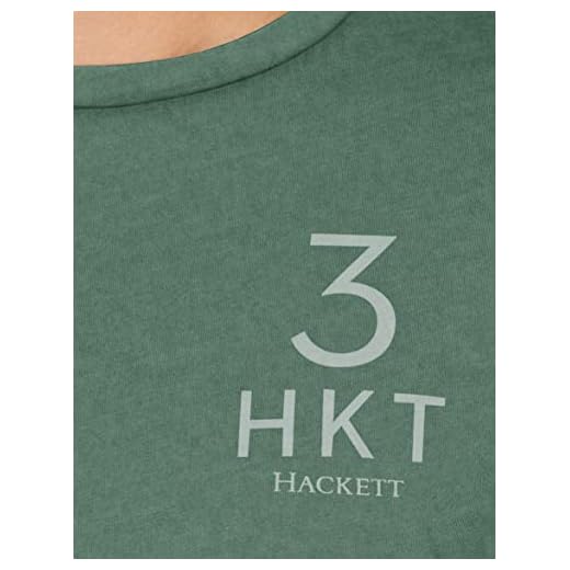 HKT by Hackett Hkt 3 SS tee Camiseta, (Teal Green 6dr), Large para Hombre