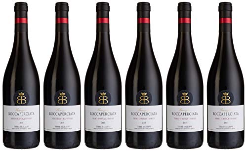 Roccaperciata Nero d'Avola - Syrah Sicilia IGT, 6er Pack (6 x 750 ml)