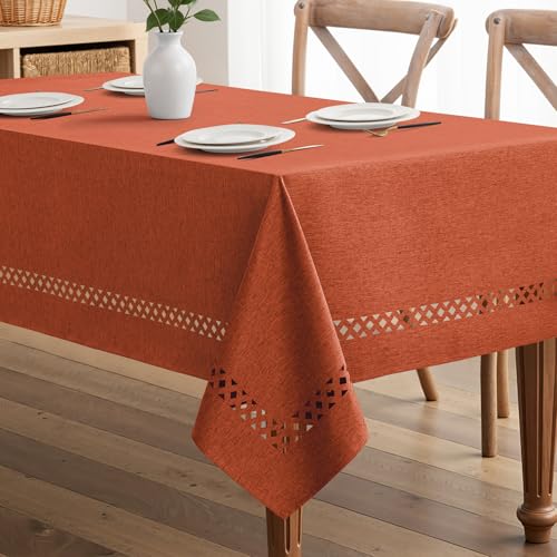 MIULEE Burnt Orange Rectangle