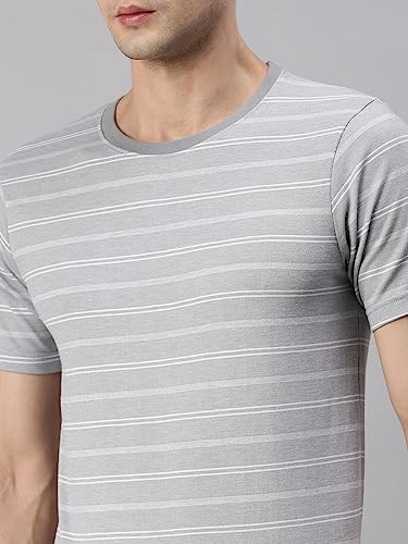 Image of ONN Men's Striped Relaxed Fit T-Shirt