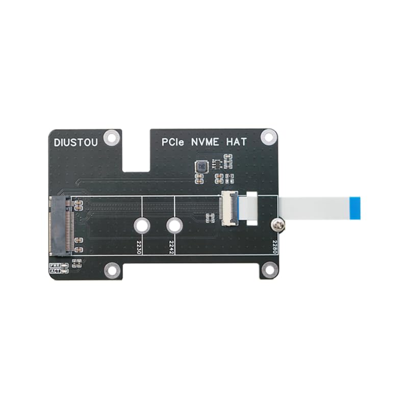 PCI-E NVME HAT para Raspberry Pi 5 placa de expansion para disco duro M.2 como unidad de arranque 5