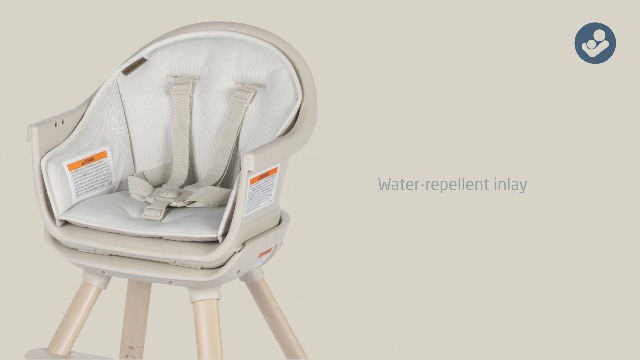 Maxi-Cosi Moa 8-in-1 kinderstoel, Meegroei kinderstoel, Aanpasbaar, Multifunctioneel vanaf 6 maanden tot 5 jaar, 0-22 kg, Beyond White