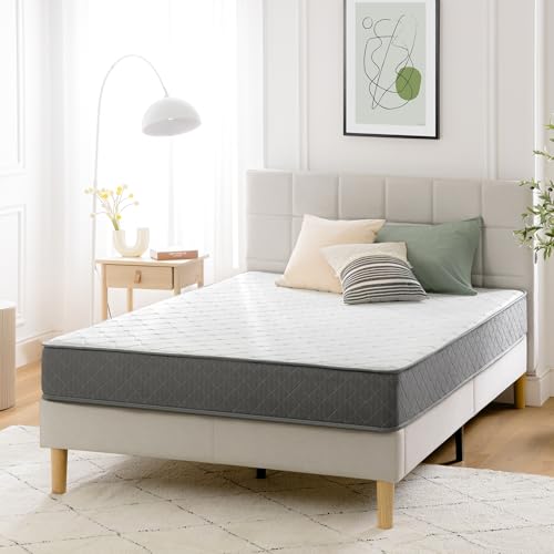 Image of Zinus 8 in Double Foam Spring Hybrid Mattress, Affordable Mattress, CertiPUR-US Certified Foam with Pressure Relief, Full Size