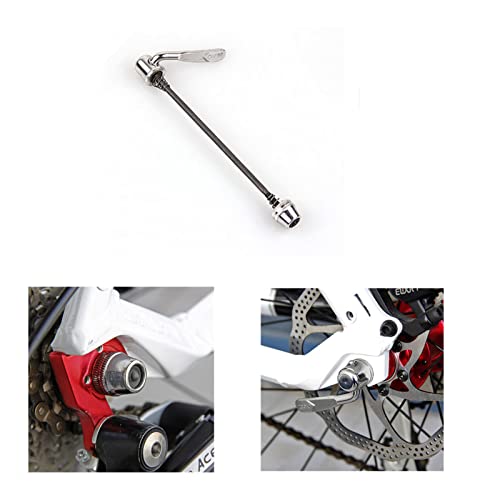 Sdkmah9 Palanca de liberación rápida, plataforma de entrenamiento de acero fino, pincho al aire libre rueda Hub bicicleta carretera bicicleta montaña ciclismo trasero accesorios herramientas Cover