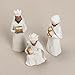 WANCHIY Nativity Set Indoor Christmas Decoration- 13 Pieces Nativity Scene with Manger for Nativity Scene Indoor Use, The Nativity Story Figures- Christian Religious Nativity Sets & Figures (Classic)