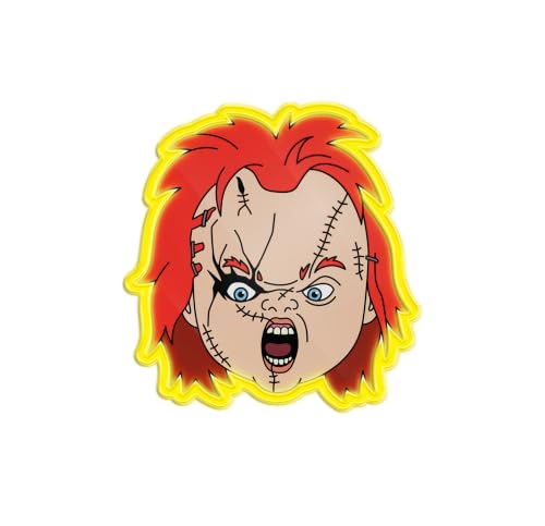 Image of Silver Buffalo Chucky Angry Face, Wall Art