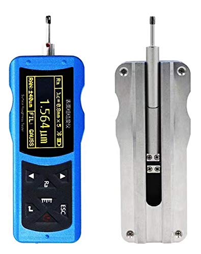Vtsyiqi Surface Roughness Tester Meter Metal Surface Roughness Gauge Profile Gauge Surftest Profilometer With Multiple Parameters Data Storage Function #TOP12