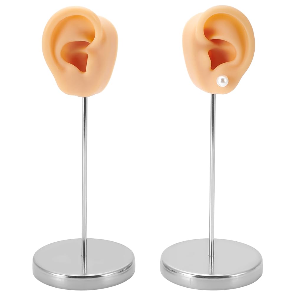 Organisateur de bijoux pour femme avec support en silicone d'oreille UNICRAFTALE