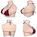 Qianbei Silicone Breastplate for Crossdressers Realistic Silicone Breast Forms for Transgender Drag Queen