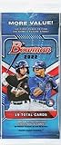 2022 Bowman Baseball EXCLUSIVE Factory Sealed JUMBO FAT Pack with 19 Cards! Look for Rookie Cards & Autos of Anthony Volpe, Matt McLain, James Wood, Wander Franco, Oscar De La Cruz & More!