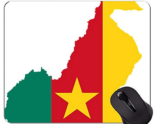 Preisvergleich Produktbild Mausunterlage personalisiert, Kamerun-Gummimausunterlage Mauspads US0084