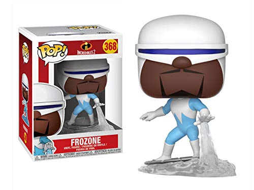 Funko Pop Incredibles 2 + Protector: Pop! Disney Vinyl Figure (Gift Set Bundled with ToyBop Brand Box Protector Collector Case) (Frozone)
