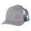 Heather Grey/American Flag Mesh