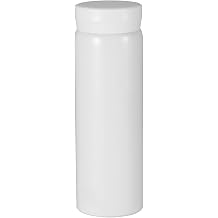 Mini Thermos Cute Water Bottle - 10 oz Tiny Insulated Vacuum 18/10 Stainless Steel Small Flask - Leak Proof & Spill Proof & Keeps Cold and Hot for Drink, Coffee, Tea - White