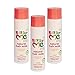 Just for Me Natural Hair Milk Curl Smoother (3 Pack) - Defines Curls & Controls Frizz, Contains Coconut Milk, Shea Butter, Vitamin E, Sunflower Oil, Lightweight Moisture, 8 oz