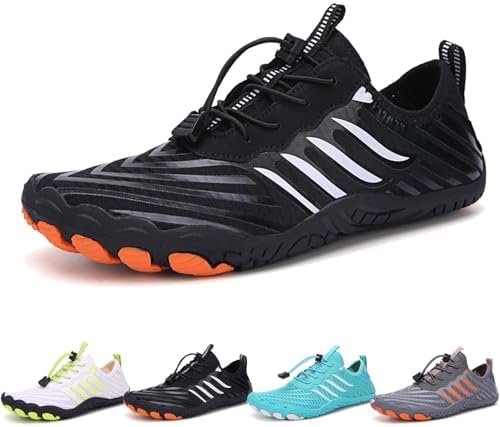 Grounded Footwear for Women Barefoot Shoes, Grounded Footwear for Mens Barefoot Shoes, 2025 New Upgrade Comfortable Lightweight Non-Slip Water Shoes Wide Toe Box