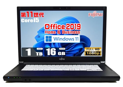 �y�����ςݕi�z �t��HD ��11���� Core i5 1135G7 / ������ 16GB / SSD 1TB / MS Office 2019 / Windows 11 / Full HD web�J���� Wi-Fi 15.6�C���` FHD�t�� �I�t�B�X ��