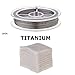Produktbild Titandraht, Selbstwickelverdampfer Zubehör Set, Japanese Bio Baumwolle + Selbstwickeldraht (Titan Draht, 28AGW)