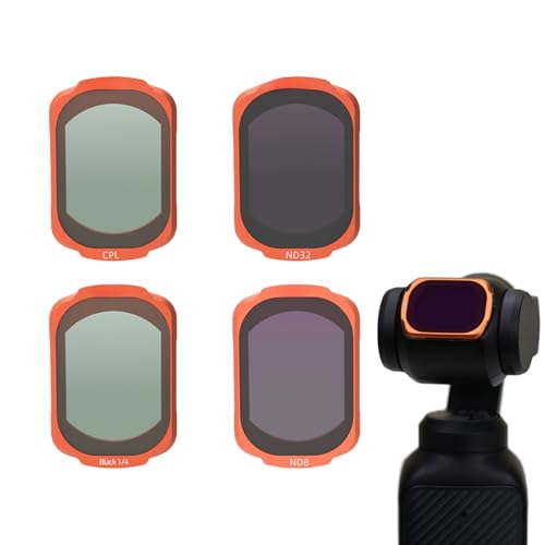 4�C��1�N���G�C�e�B�u�t�B���^�[�Z�b�g DJI Osmo Pocket 4 ? CPL + Soft 1/4 + ND8 + ND32�A�A���~�j�E��(CPL�u���b�NND8/32)�ɑΉ�