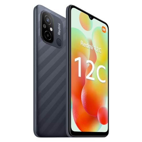 Xiaomi Redmi 12C 3GB RAM 32GB - Grafitgrå Smartphone