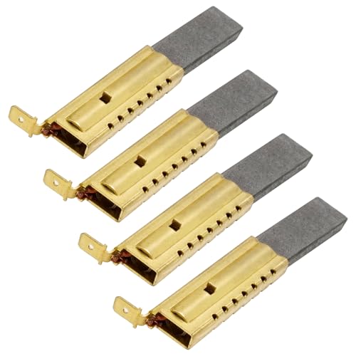 Hoypeyfiy L94MF7 4 Stücke Kohlebürsten, Vervanging voor verschillende soorten wasmachinemotoren