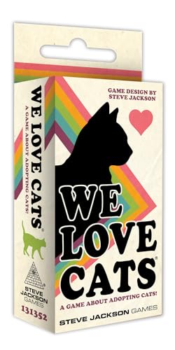 Steve Jackson Games We Love Cats by SJG, Party Board Game