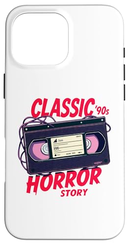 Classic's Horror Story VHS�e�[�v �X�}�z�P�[�X iPhone 16 Pro Max �p