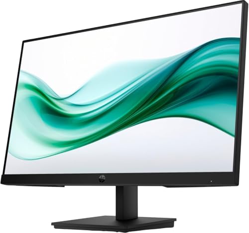 Image of HP Series 3 Pro 24 inch FHD VA Monitor with 250 nits Brightness, 5ms Response Time, Anti-Glare, Flicker Free, VESA Mount (100mm), HDMI, VGA & Dockztorm USB Port Expander, Black Color (9U5C1AA#ABA) 2 Pack