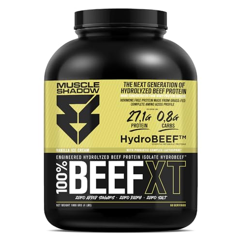 Muscle Shadow BEEF XT Proteína Ternera 1,8kg Vanilla Ice Cream
