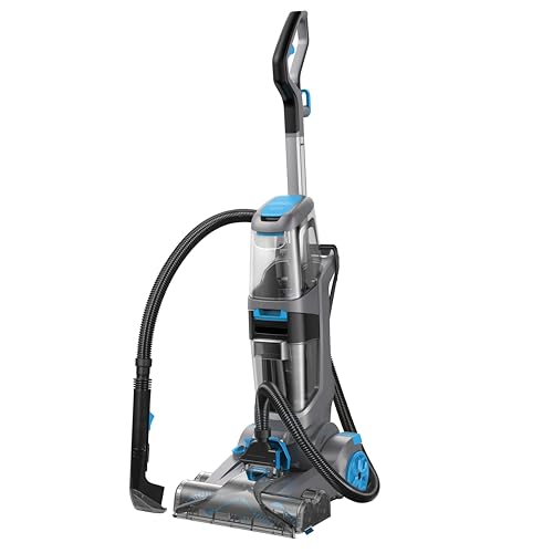 Powersonic Carpet Shampoo Washer Cleaner 800W Dial Brush Rollers 2.6L Tank With Spot Cleaning Hose
