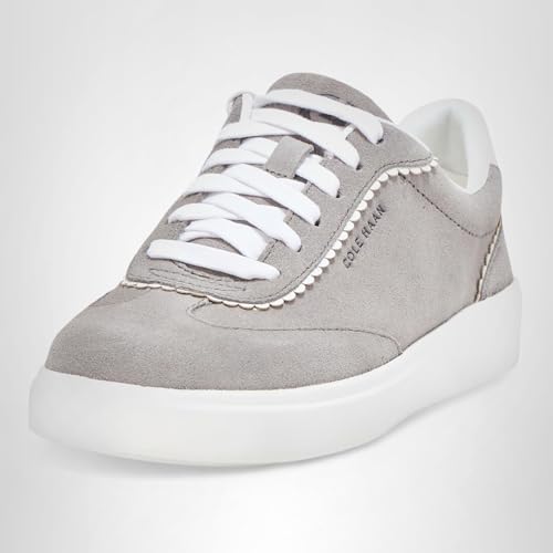 Cole Haan Cole Haan Women's Grand Crosscourt Arlowe Sneakers, Frost Gray Suede, 8-C US