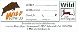 wildbretpreise burgenland 25 Folienaufkleber 12 x 5 cm für Wildbretvermarktung