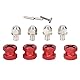 4 Stücke RC Auto Radnabe Adapter, RC Rad Hex Hub Metall Adapter für Hsp Fernbedienung Crawler Upgrade Teil(12 mm)