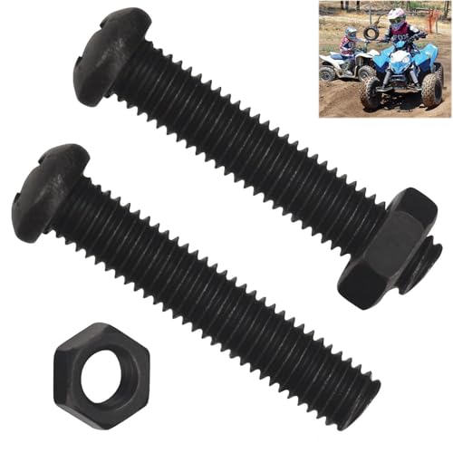 Image of 2-Pack 0455403 Screw w /Jam Nut Throttle Stop, Replaces 0451788, Compatible with Polaris Sportsman 90 /110, Outlaw 50 /90 /110, Predator 50 Vehicle