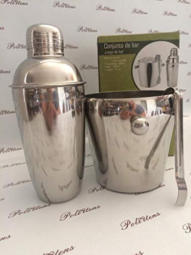 Conjunto para Bar Aço Inox 3 Peças UB103 - Hercules