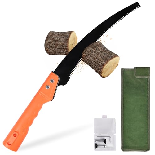 Hand Pruning Saws for Tree Trimming, Extension Pole Saw Attachment Blade, Pole Pruner Head Gardening Tool