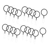 Photo Gallery zunoxaz 45 set e ganci per tende in metallo nero con resistente per bastoni per doccia finestre e porte facile installazione e supporto elevato Photo Gallery zunoxaz 45 set e ganci per tende in metallo nero con resistente per bastoni per doccia finestre e porte facile installazione e supporto elevato