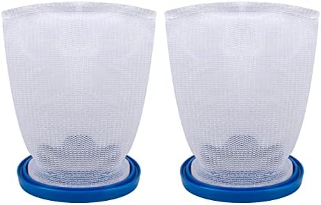 Oniissy Pool Filtertaschen 4er Set - Wiederverwendbare Filterbeutel Für Pool Staubsauger