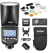 Amazon | 【GODOX正規代理店】GODOX V1Pro-N リチウムイオン丸頭カメラ