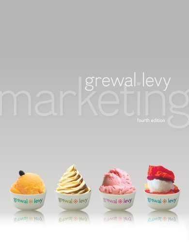 Marketing by Grewal, Dhruv, Levy, Michael (2013) Hardcover