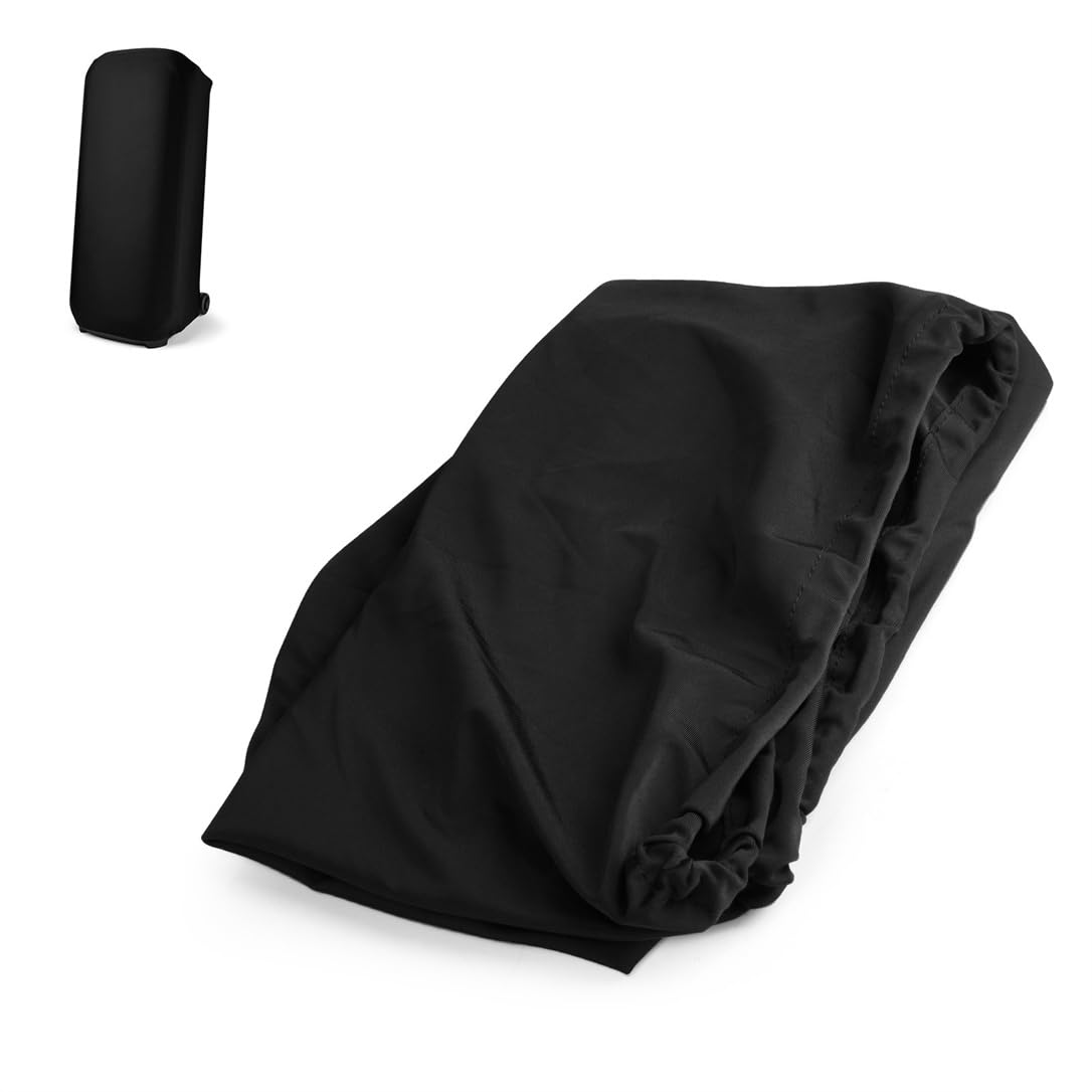 EndyTech Osłona przeciwpyłowa do JBL PartyBox 710 - przenośny głośnik imprezowy, czarny, tkanina lycra, zapięcie na elastyczną taśmę, odporny na zarysowania, 3-miesięczna