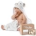 Premium Ultra Soft Organic Bamboo Baby Hooded Towel with Unique Design - Hypoallergenic Baby Towels for Infant and Toddler - Suitable as Baby Gifts