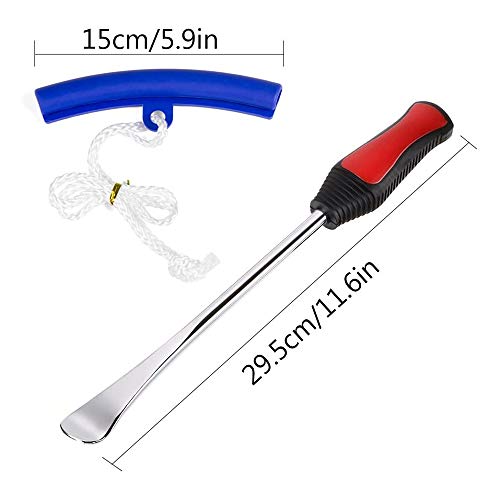 Asooll 11.5" Tire Spoon Dirt Bike Tire Changing Spoons Tool Lever Steel