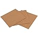 LEXININ 200 PCS 4 x 4 Inch Self Adhesive Cork Coaster Backing Sheets, 1mm Thick Small Cork Board Tiles Backing, Square Sticky Cork Board Mat for Coasters, DIY