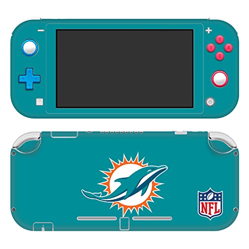 Skin Nintendo Switch Lite Miami Dolphins - Évitez les rayures grâce au vinyle NFL officiel