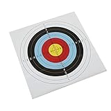 60 cm Bogenschießen-Zielpapier, 30er-Pack, Verdicktes Papier, für Drinnen und Draußen, Ideal für Bogenschießen, Schießen oder Jagdübungen