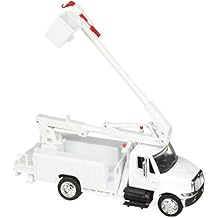 International 4200 Line Maintenance Service Truck White Long Haul Trucker Series 1/43 Diecast Model by New Ray