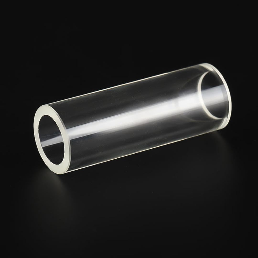 Glasrohr mit hohem Borosilikatgehalt – Schauglas for chemische Rohrleitungen, 1 Stück(65mmx100mmx8-10mm)