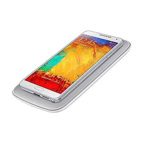 Samsung EP-WN900EWEGWW - Pack de carga por inducción para Galaxy Note 3 (Cargador y tapa trasera), blanco